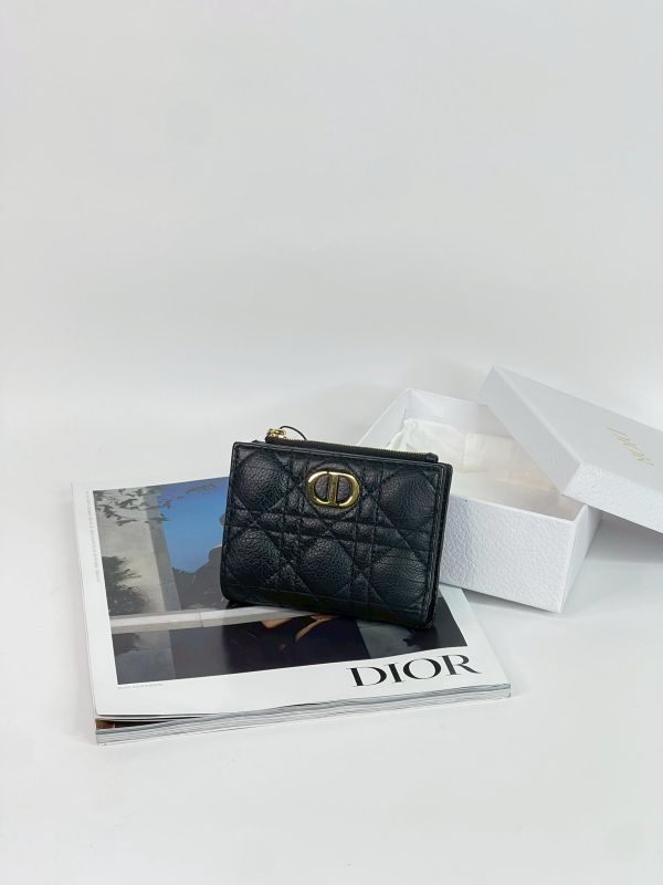 【95成新】DIOR Caro Dahlia 錢包 