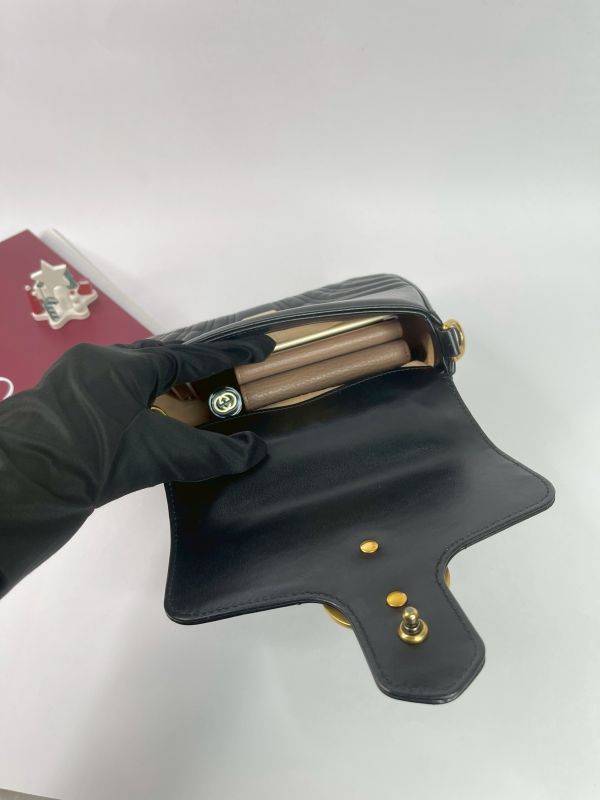 【9成新】GUCCI Marmont 手提/斜背兩用包 