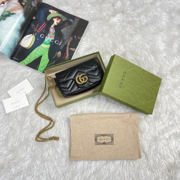 【12期0利率】GUCCI Marmont 迷你肩背包【95成新】 