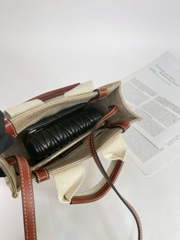 【95成新】CHLOE WOODY TOTE 迷你 棕 