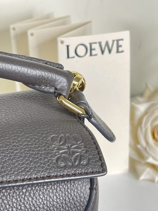 【分期0利率】LOEWE MINI  PUZZLE 深灰色【未使用閒置品】 