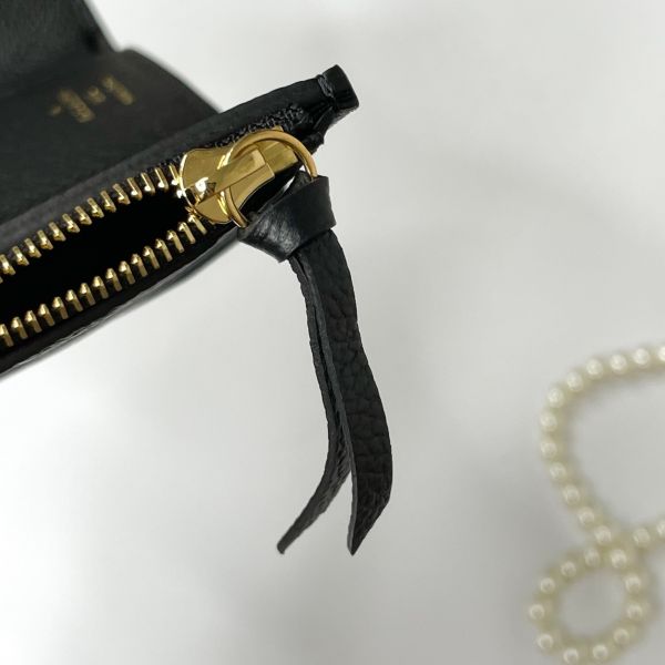 【12期0利率】LV壓紋三摺短夾【全新閒置】 