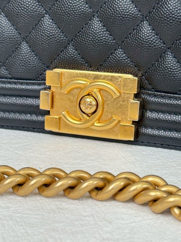 【分期0利率】CHANEL  BOY 20 小型口蓋包【9成新】 