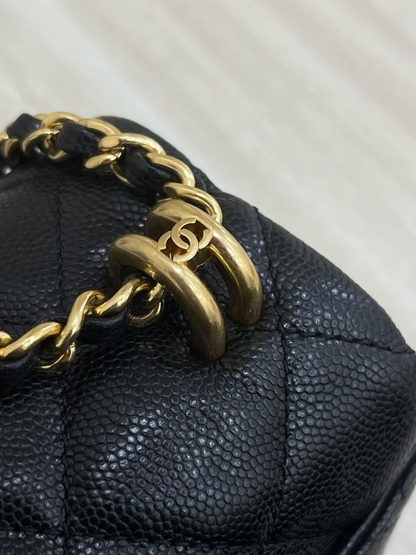 【95成新】CHANEL 22K 雙鍊條方胖 