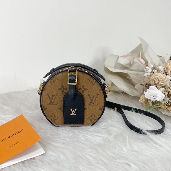 【12期0利率】 LV  Mini Boîte Chapeau 【95成新】 