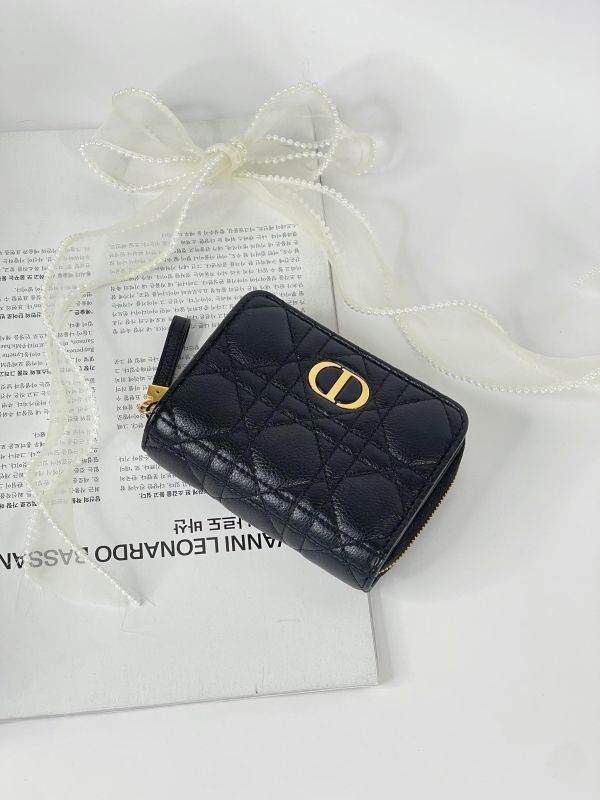 【95成新】DIOR Caro Scarlet 錢包 