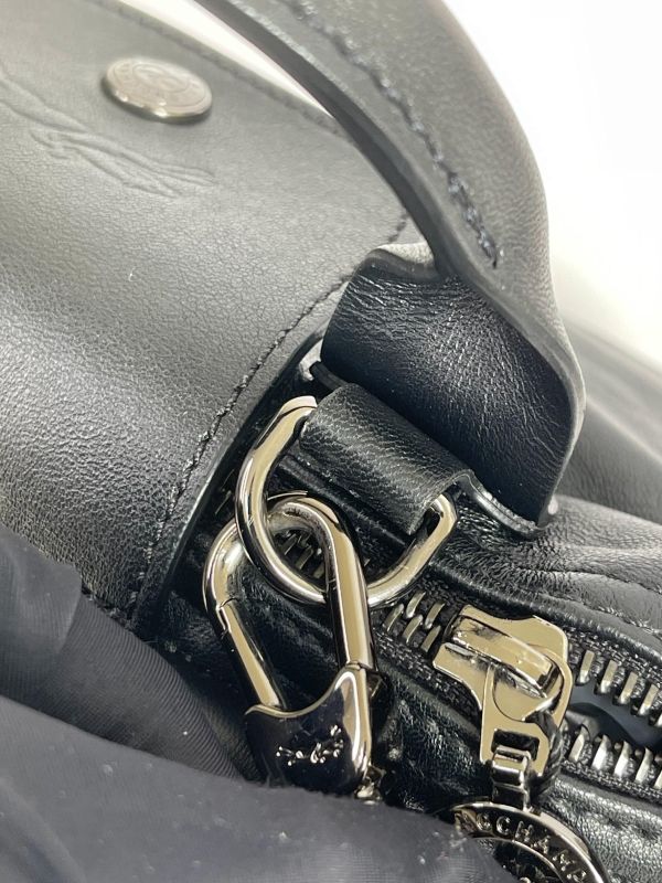 【9成新】LONGCHAMP Le Pliage Xtra 雙提把手拿包 XS 