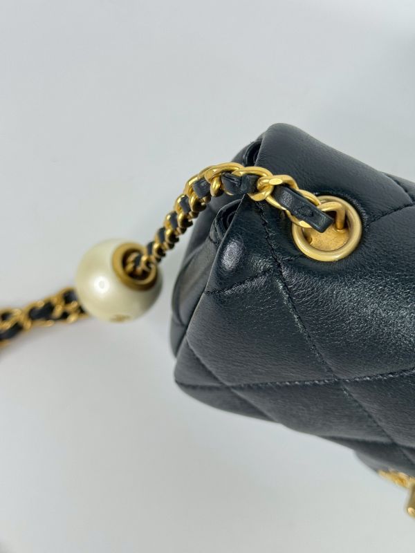 【未使用閒置品】CHANEL 24S 雙湯圓方胖 