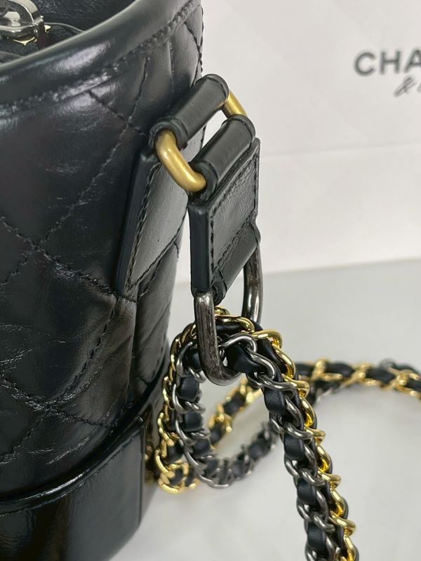 【分期0利率】CHANEL Gabrielle hobo 流浪包小號【99成新，新包味道還在】 