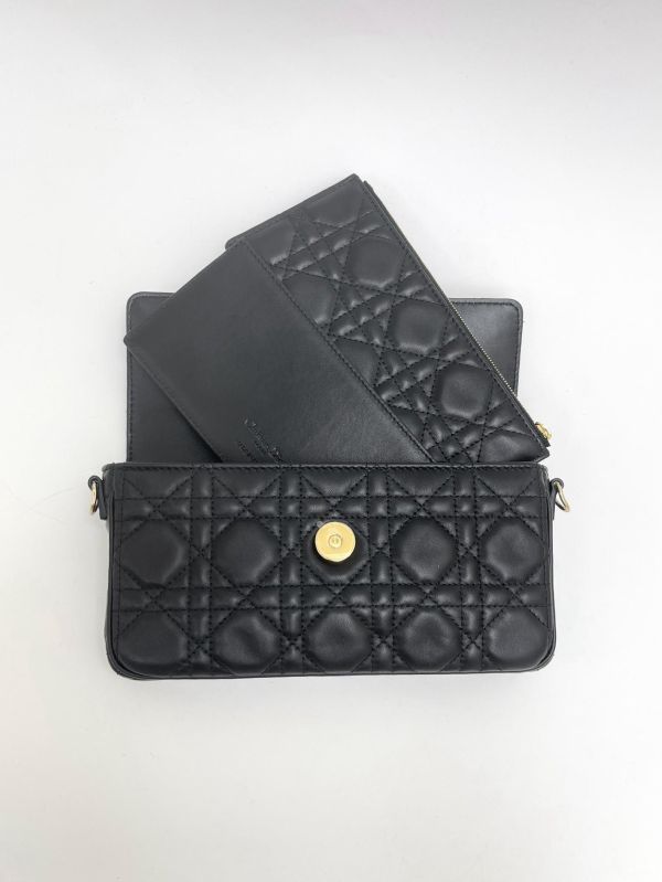 【9成新】DIOR MY DIOR POUCH ON CHAIN 