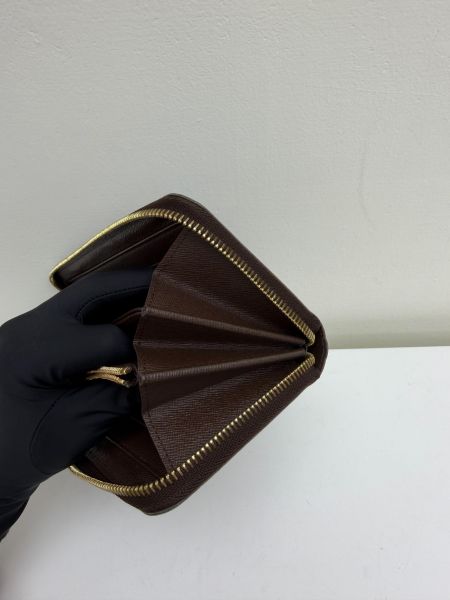 【9成新】LV 棋盤格PVC 塗層帆布拉鍊長夾 