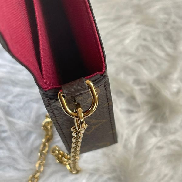 【12期0利率】 LV LV Félicie Pochette 舊款老花三合一 (非絨布內裡)【9成新】 