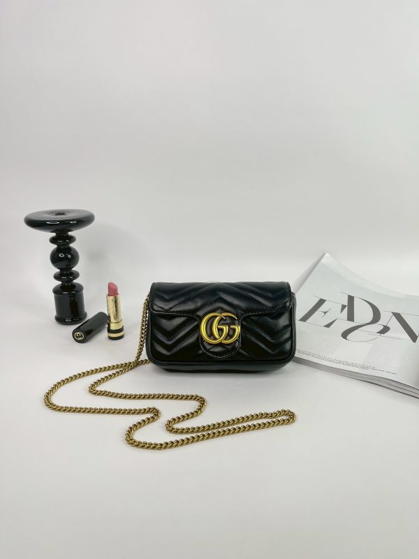 【分期0利率】GUCCI Marmont 迷你肩背包【9成新】 