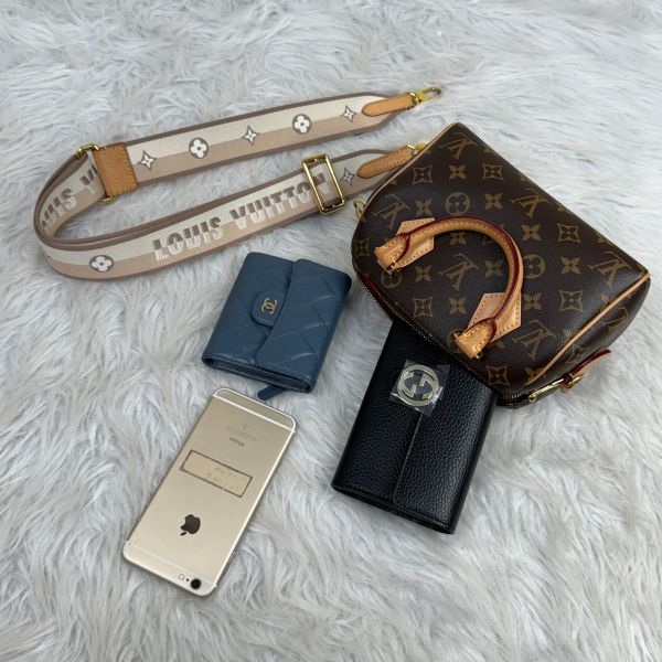 【12期0利率】LV SPEEDY 20  奶茶色【95成新】 