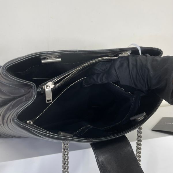 【分期0利率】YSL LOULOU大號肩背包【99成新】 