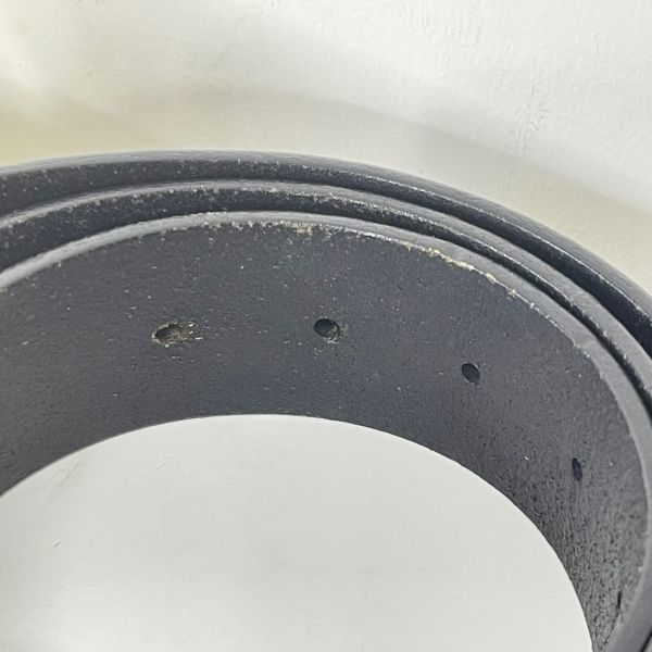 【12期0利率】GUCCI GUCCISIMA GG壓紋皮帶 95CM【9成新】 