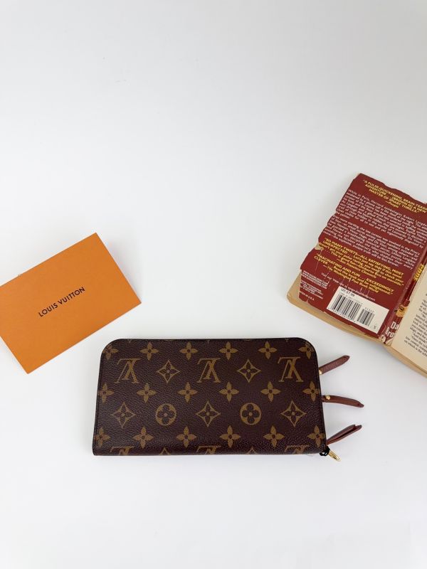 【9成新】LV Insolite 雙拉鍊對開長夾 