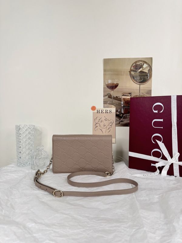 【分期0利率】GUCCI GG Emblem WOC【95成新】 