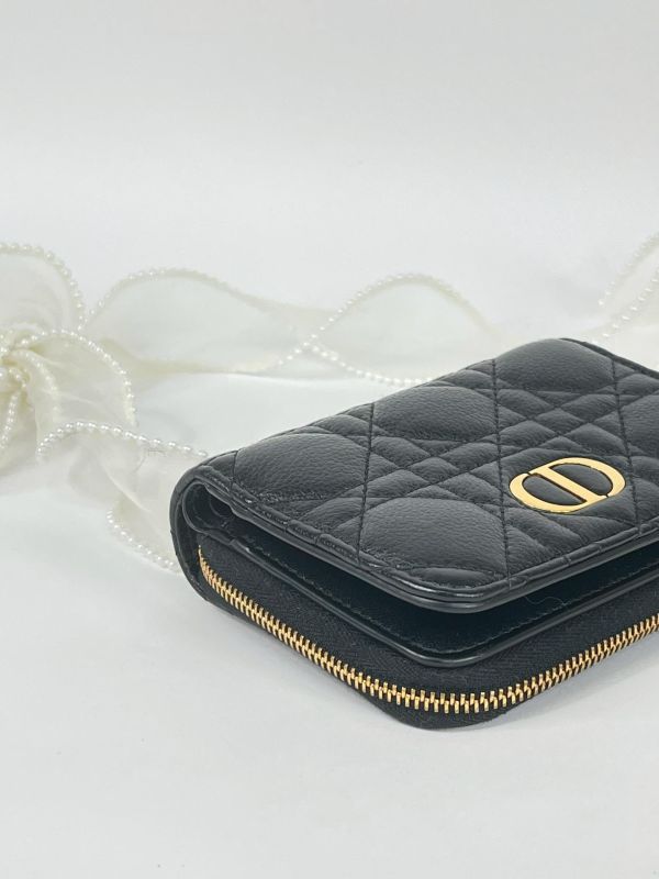 【95成新】DIOR Caro Scarlet 錢包 