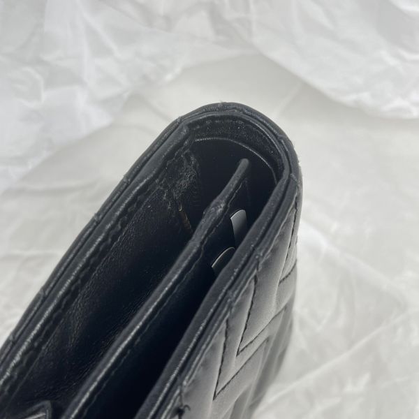 【12期0利率】GUCCI Marmont 愛心兩摺拉鍊零錢袋短夾【85成新】 