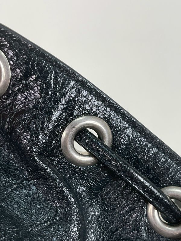 【分期0利率】BALENCIAGA LE CITY 迷你水桶包 【95成新】 