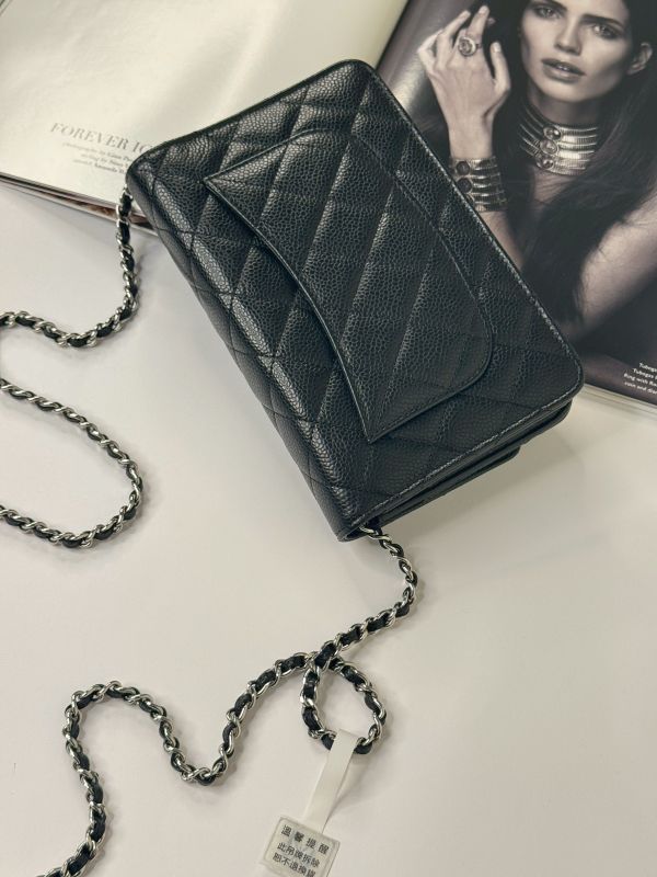 【分期0利率】CHANEL 魚子醬 WOC 黑銀 【全新品】 