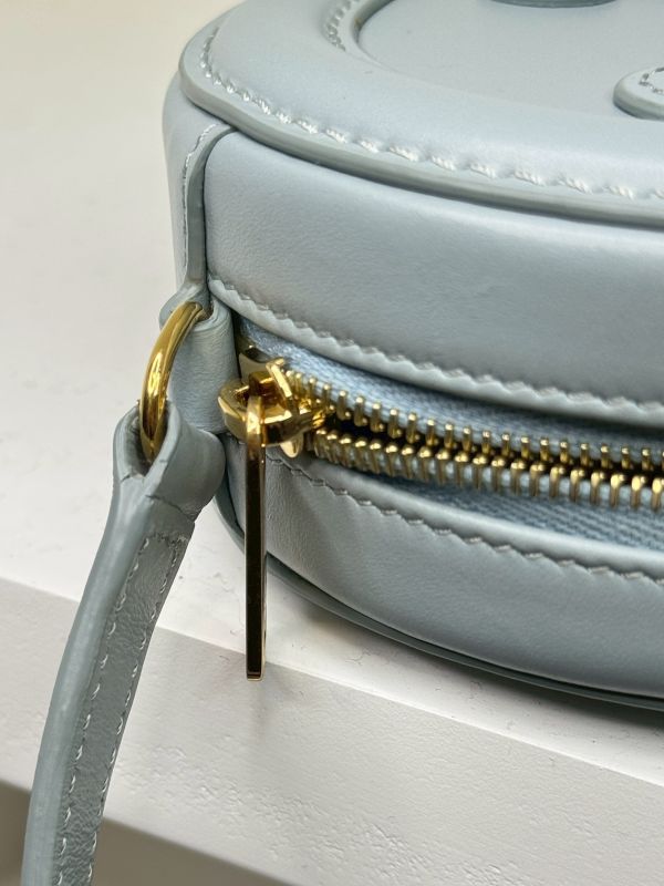 【95成新】CELINE 迷你月餅包  冰藍色 