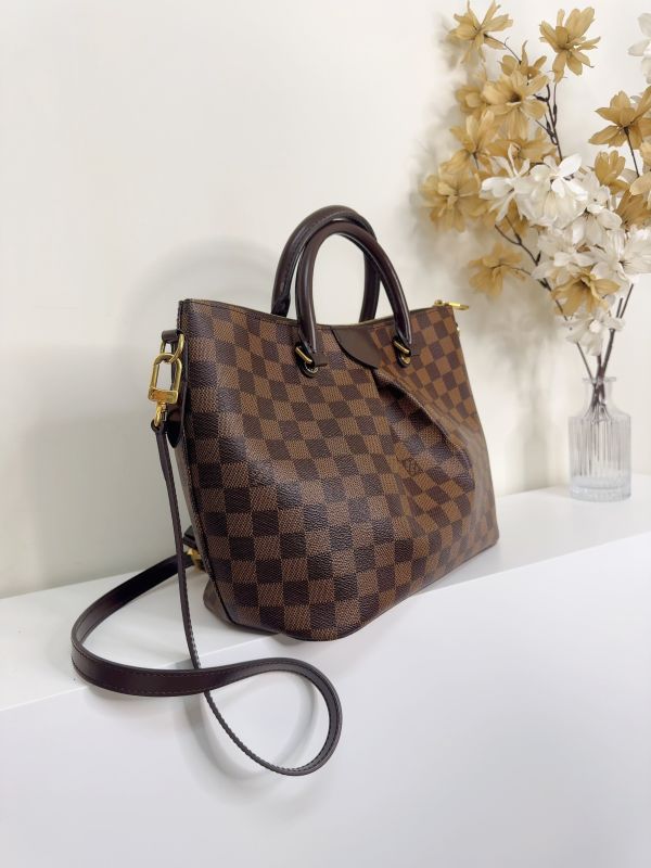 【分期0利率】LV Siena PM 棋盤格紋兩用托特包【9成新】 