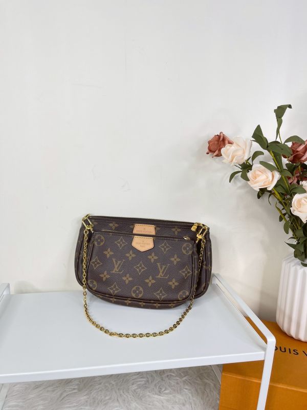 【分期0利率】LV Multi Pochette Accessoires【95成新】 