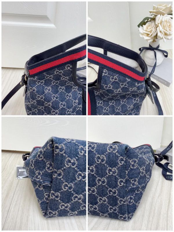 【9成新】GUCCI GIGLIO 緹花托特包 