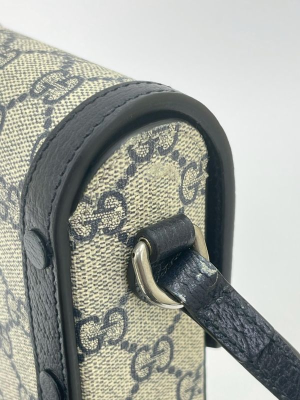 【9成新】Gucci 馬銜扣 1955 手機包 