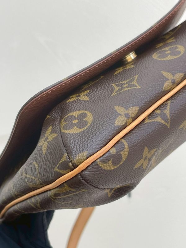 【9成新】LV 老花豎版王菲包 