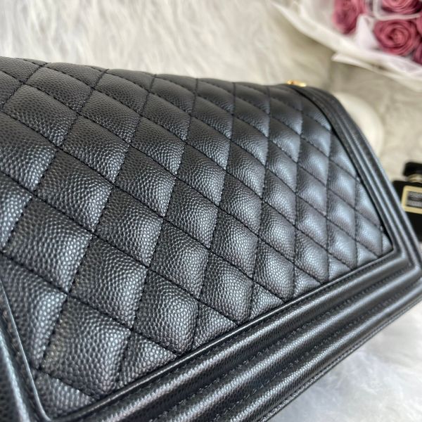 【12期0利率】CHANEL BOY 25口蓋包 【95成新】 