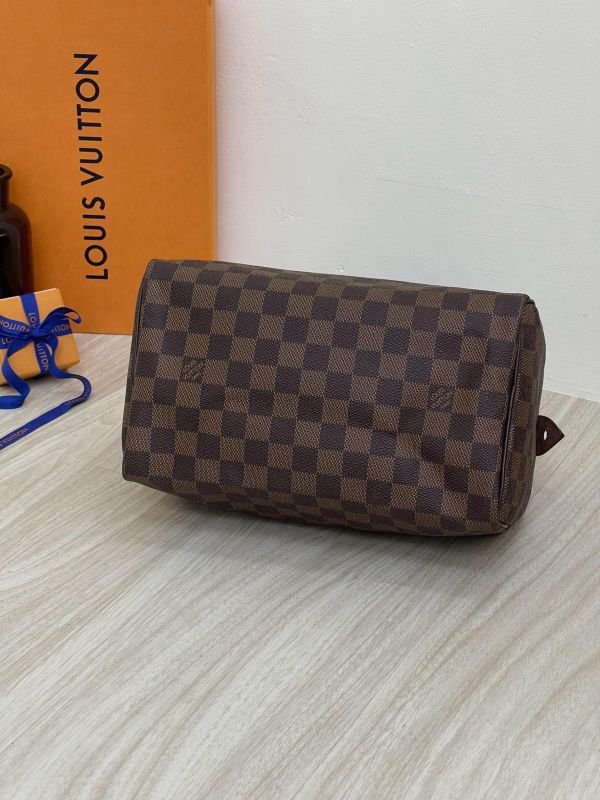 【95成新】LV SPEEDY 25 棋盤格(無背帶款) 