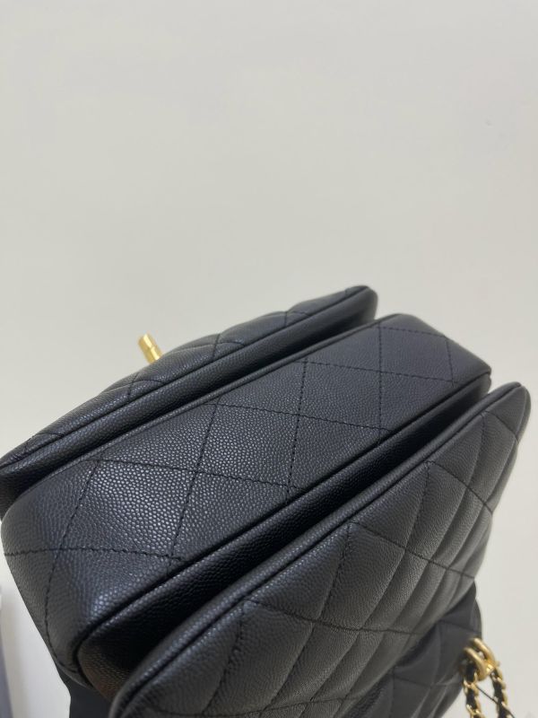 【95成新】CHANEL 22K 雙鍊條方胖 