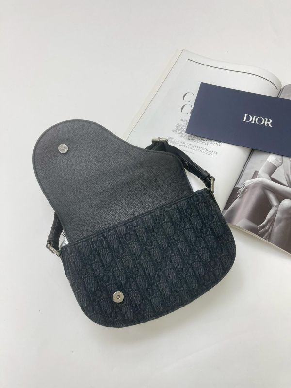 【95成新】DIOR Saddle 郵差包 