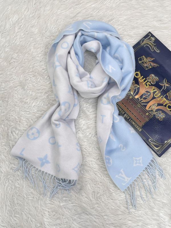 【全新品】LV Reykjavik Cloud 圍巾 