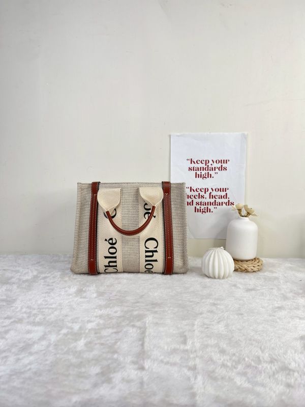 【9成新】CHLOE WOODY SMALL 無背帶款 