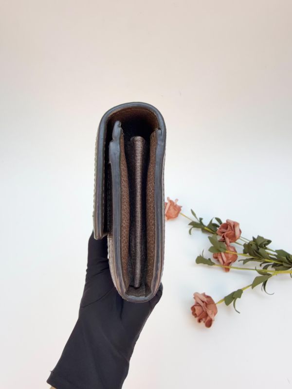 【9成新】GUCCI OPHIDIA 織帶扣式信封長夾 