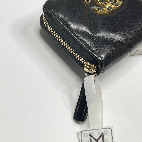 【12期0利率】CHANEL 19 拉鍊零錢包【23年台灣購證】【9成新】 