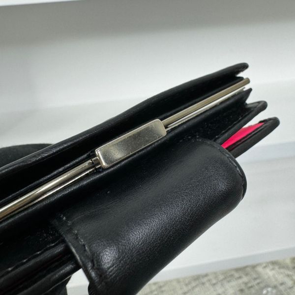 【85成新】【12期0利率】CHANEL 康朋鈕扣短夾A26720 