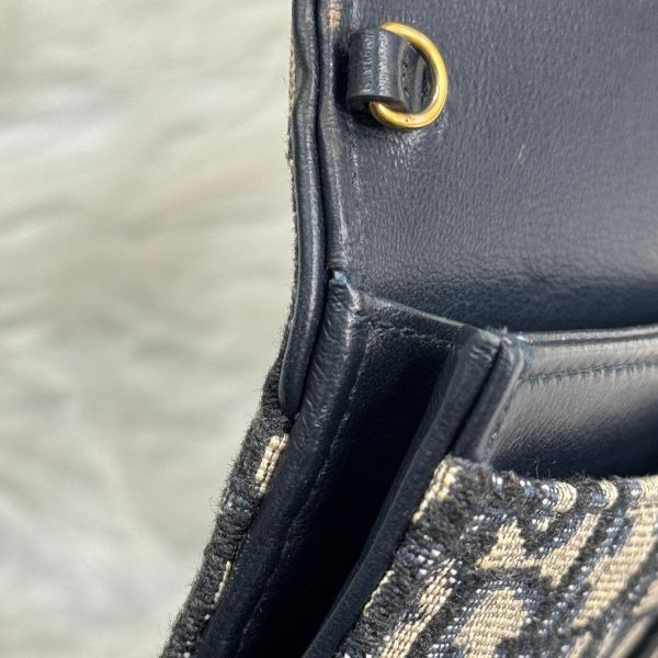 【12期0利率】DIOR Saddle長型鏈帶銀包【9成新】 