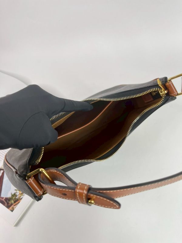 【95成新】CELINE AVA 標誌印花牛皮革手袋 