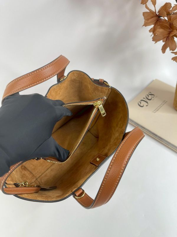 【99成新】CELINE MINI CABAS ANAIS CUIR TRIOMPHE 粒面小牛皮 