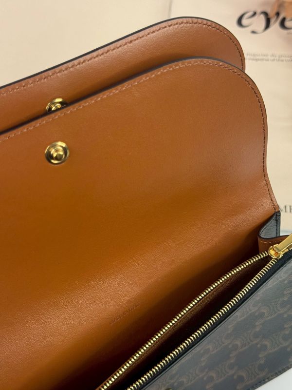 【分期0利率】CELINE TRIOMPHE凱旋門 STRAP WOC【99成新】 