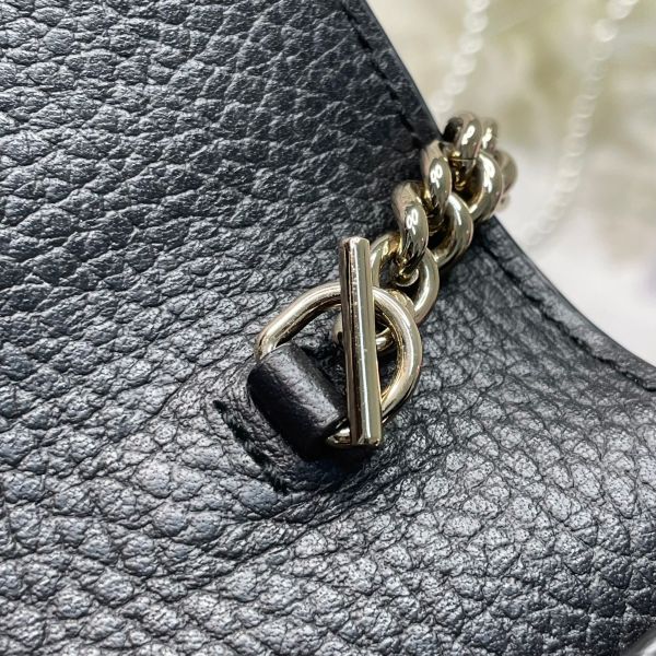 【95成新】【12期0利率】Gucci 皮革翻蓋單肩包 