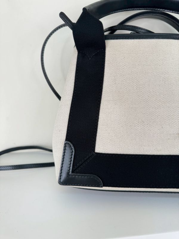 【分期0利率】Balenciaga Navy Cabas XS(背帶款)【9成新】 