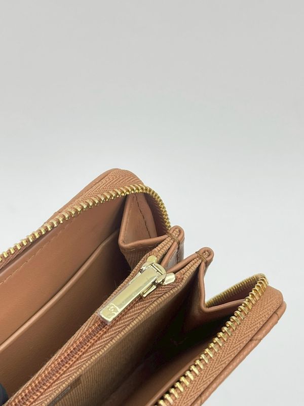【全新品】CHANEL 25B 大型拉鍊零錢卡包 