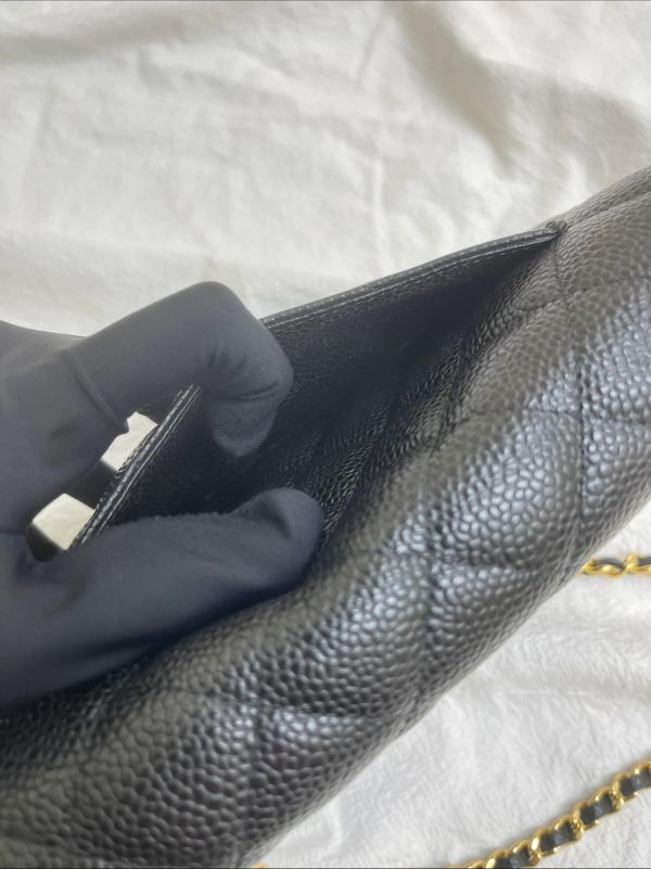 【9成新】CHANEL  磁吸扣荔枝牛皮WOC 