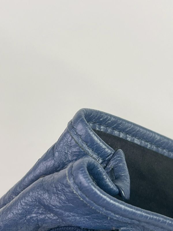 【95成新】BALENCIAGA NAVY CABAS XS 羊皮款 